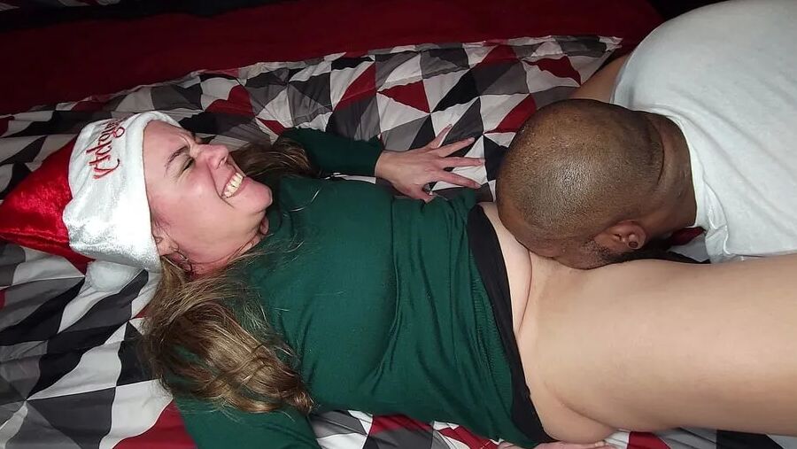 BBC Christmas creampie