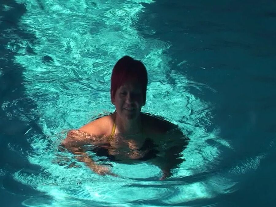 Swimming in Bikini