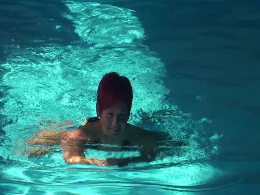 Swimming in Bikini