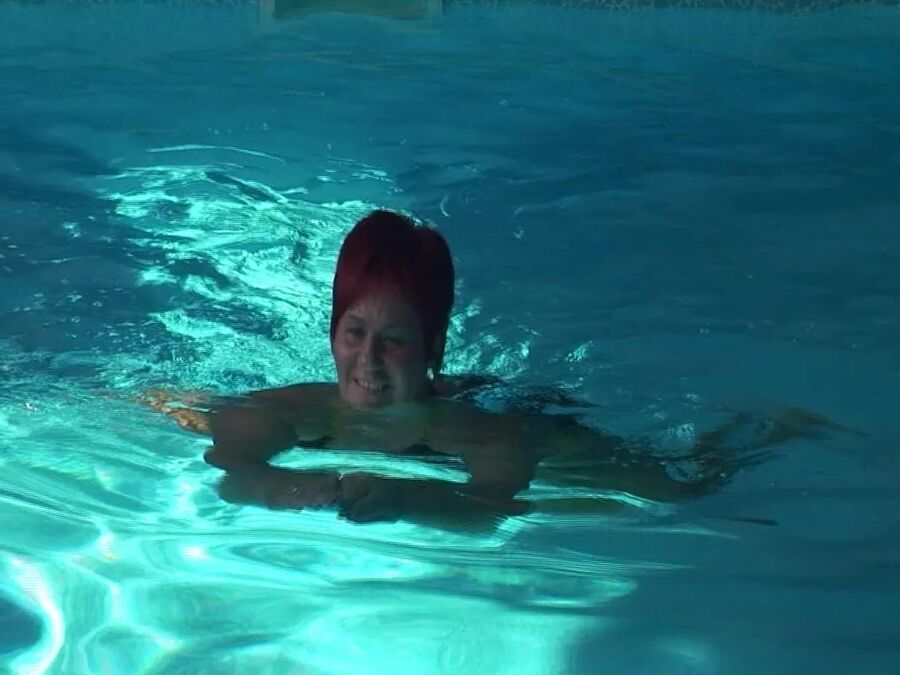 Swimming in Bikini