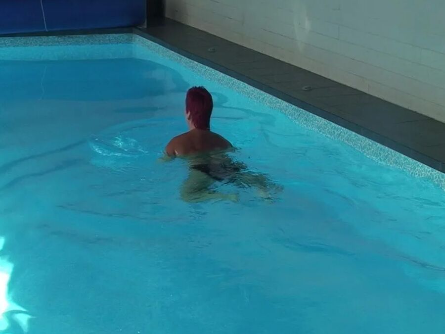 Swimming in Bikini