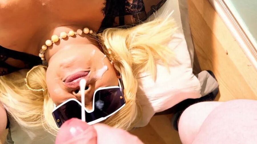 Ebony homemade interracial swallow oral cumshot amateur b