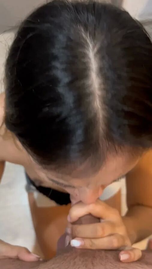 Delia Sugar has nasty blow and cum fun