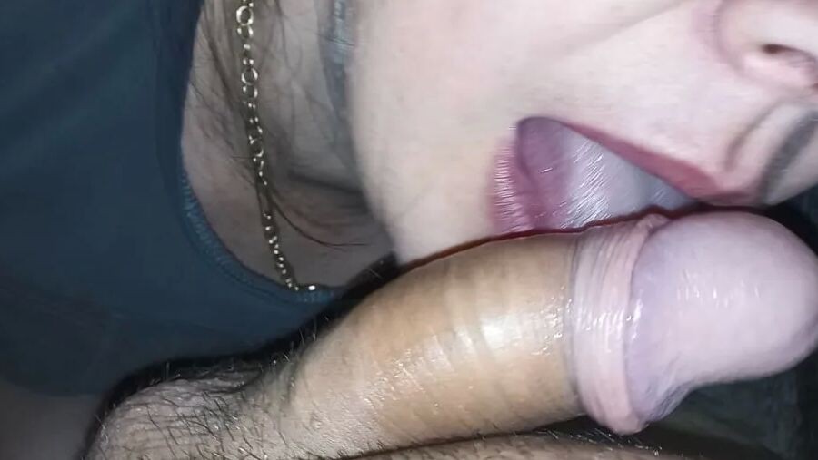 Latina MILF Sucking Dick