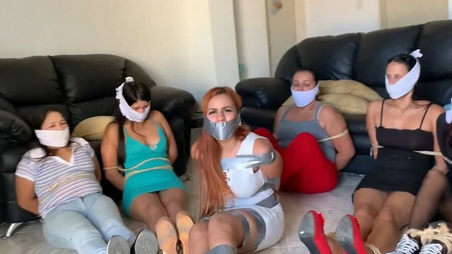 The Bitchy Bride Deserved To Remain Bound And Gagged!