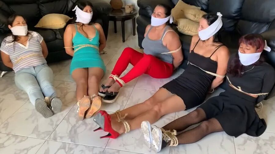 The Bitchy Bride Deserved To Remain Bound And Gagged!