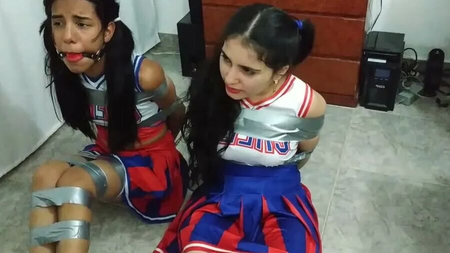 Cheerleader Rival Girls In Bondage