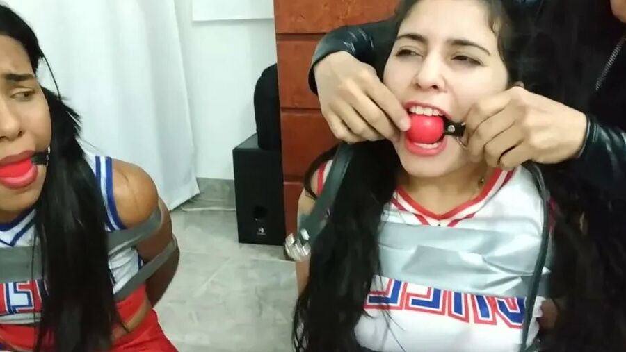 Cheerleader Rival Girls In Bondage
