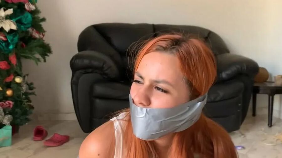 The Bitchy Bride Deserved To Remain Bound And Gagged!