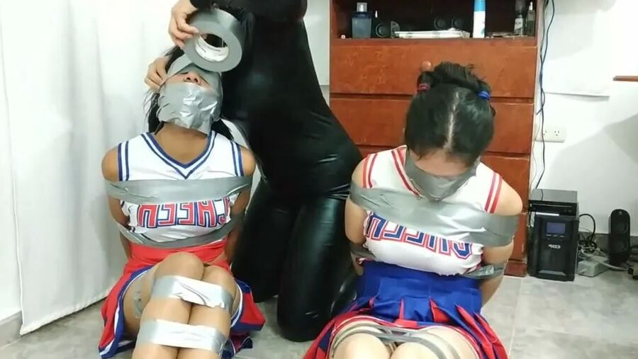 Cheerleader Rival Girls In Bondage