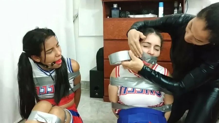 Cheerleader Rival Girls In Bondage