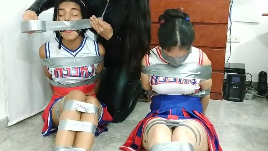 Cheerleader Rival Girls In Bondage