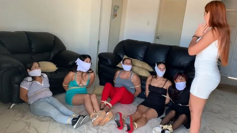 The Bitchy Bride Deserved To Remain Bound And Gagged!