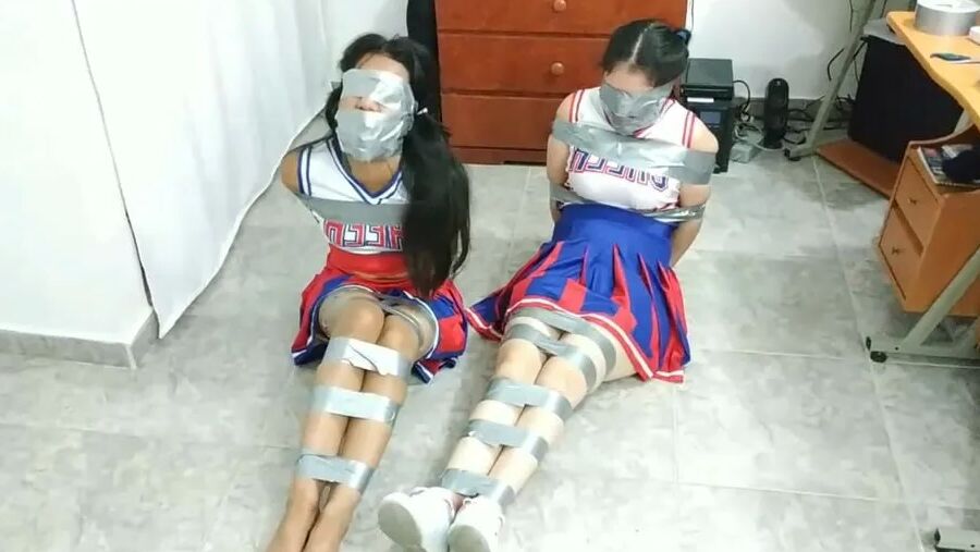 Cheerleader Rival Girls In Bondage
