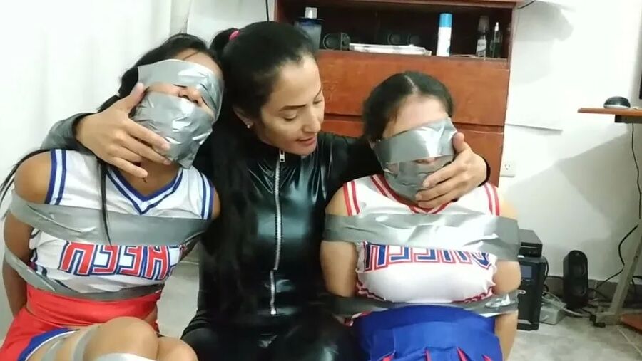 Cheerleader Rival Girls In Bondage