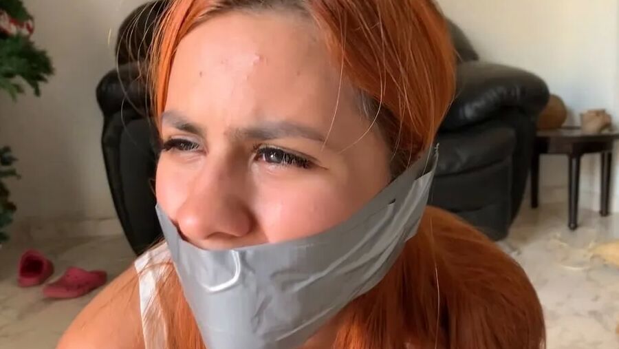 The Bitchy Bride Deserved To Remain Bound And Gagged!