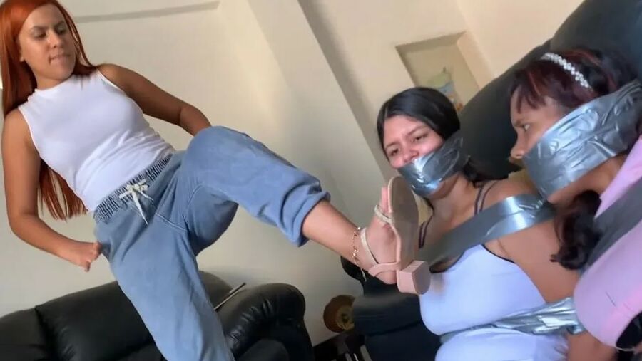 Sandal Girls Need To Be Tied Up And Gagged!