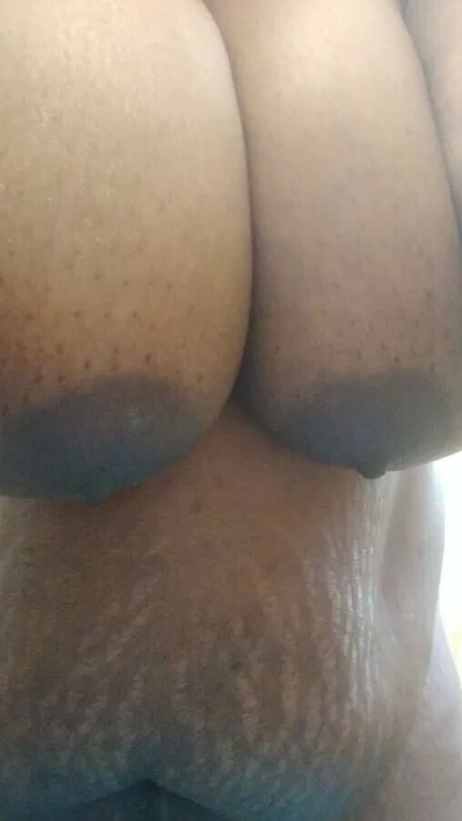 Beautiful chocolate titties