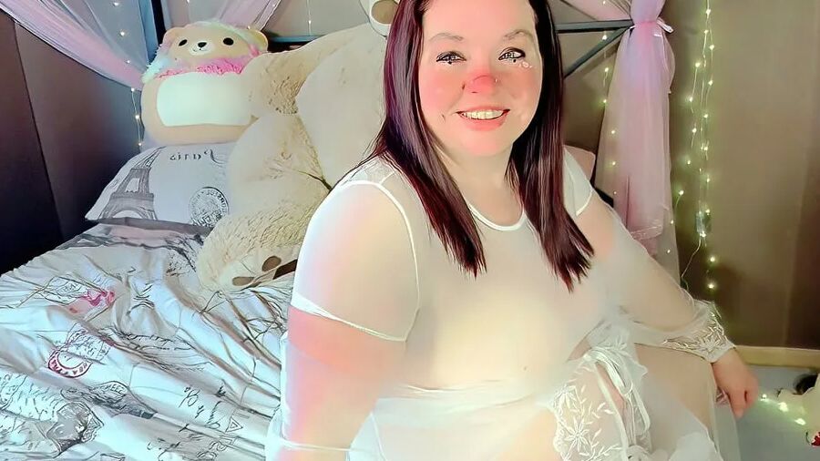 Sexy BBW Rainbow Bright Booty Photoset