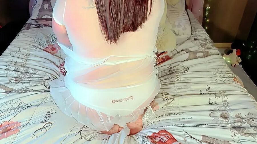 Sexy BBW Rainbow Bright Booty Photoset