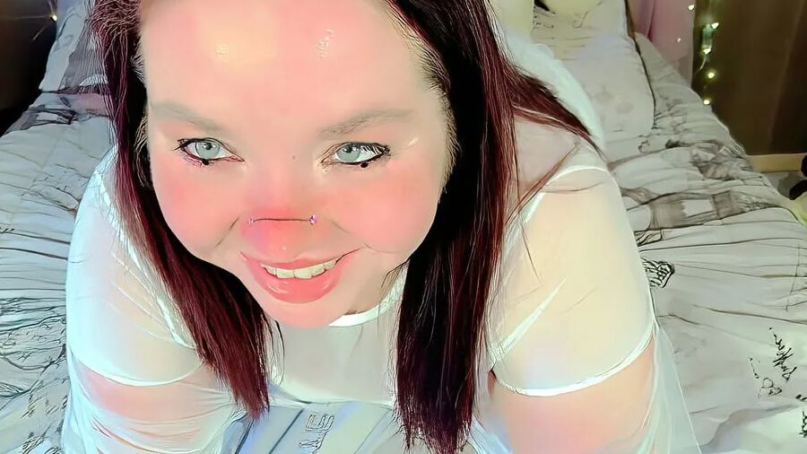 Sexy BBW Rainbow Bright Booty Photoset