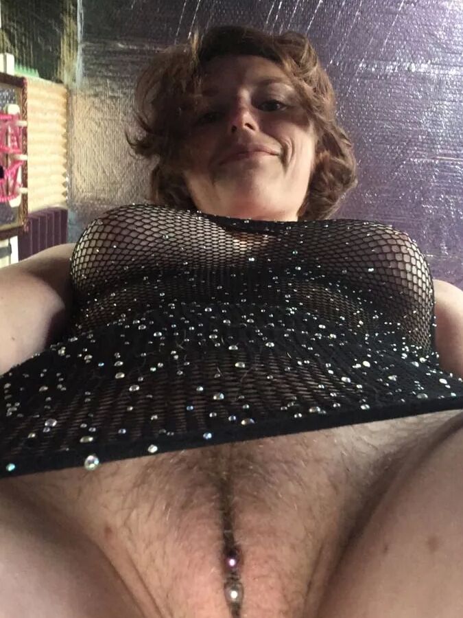 Fishnet dress