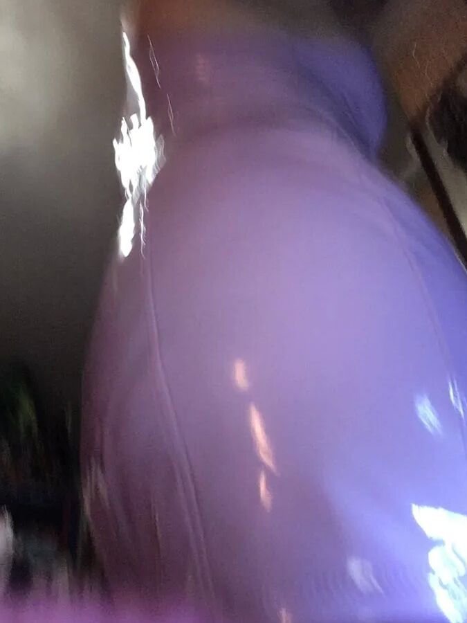 Purple PVC sundress