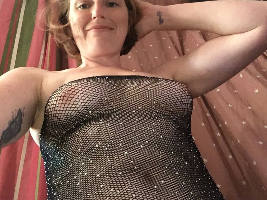Fishnet dress