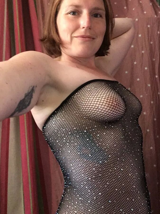 Fishnet dress