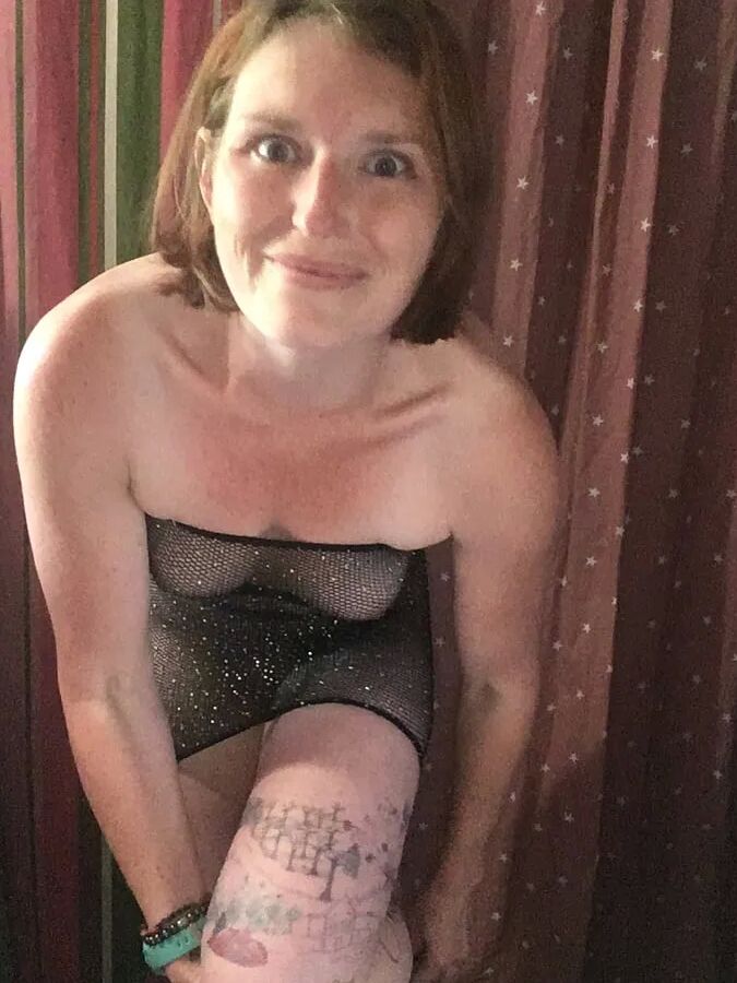 Fishnet dress