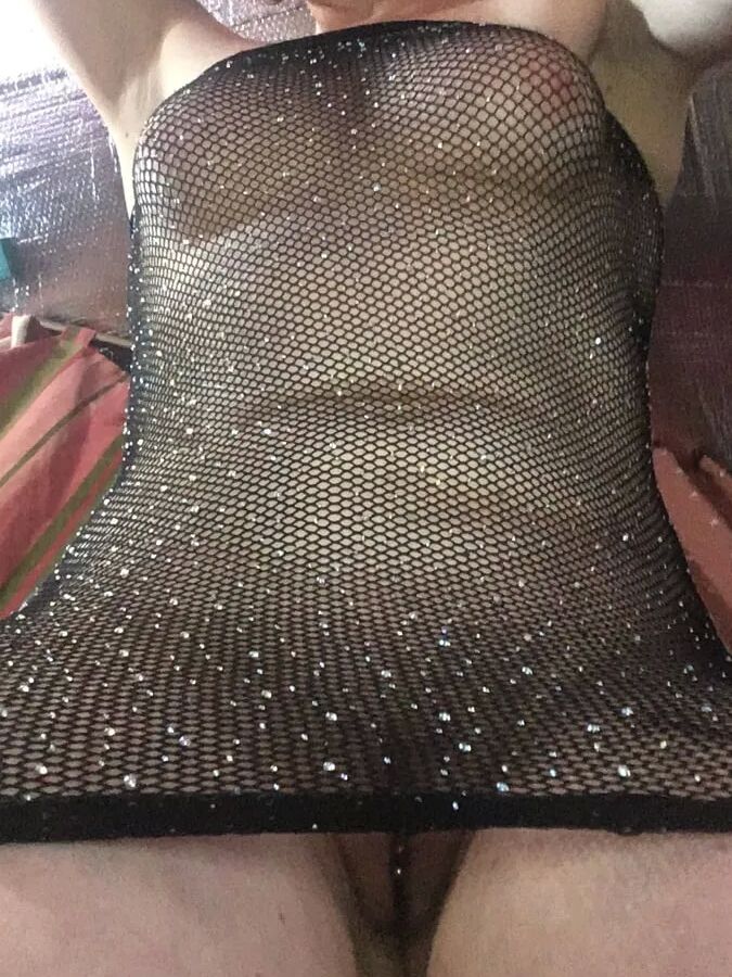Fishnet dress