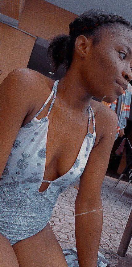 Perfect black teen model
