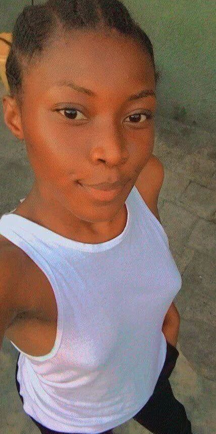 Perfect black teen model