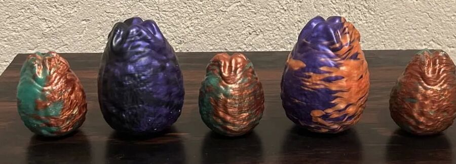 Ivy Toys Xenomorph Silicon Anal Eggs