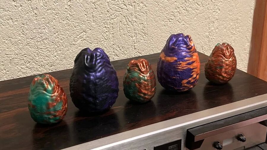 Ivy Toys Xenomorph Silicon Anal Eggs