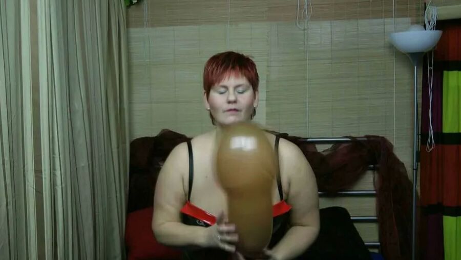 Play with penis balloons