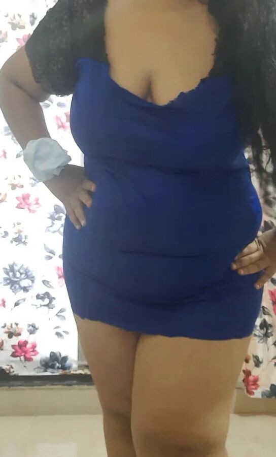 Hot naughty bhabhi in mini dress
