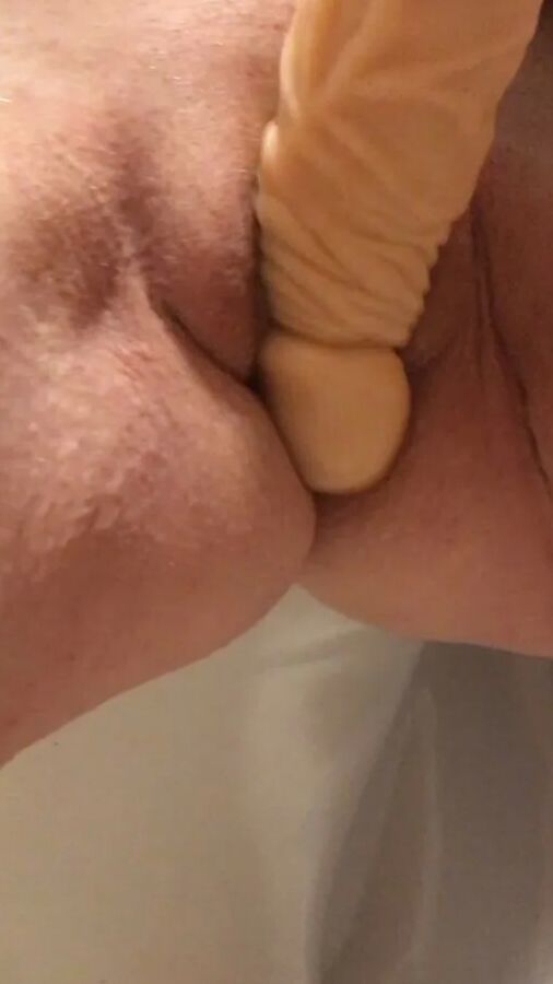 Smilis Playing around a bit with his new dildo