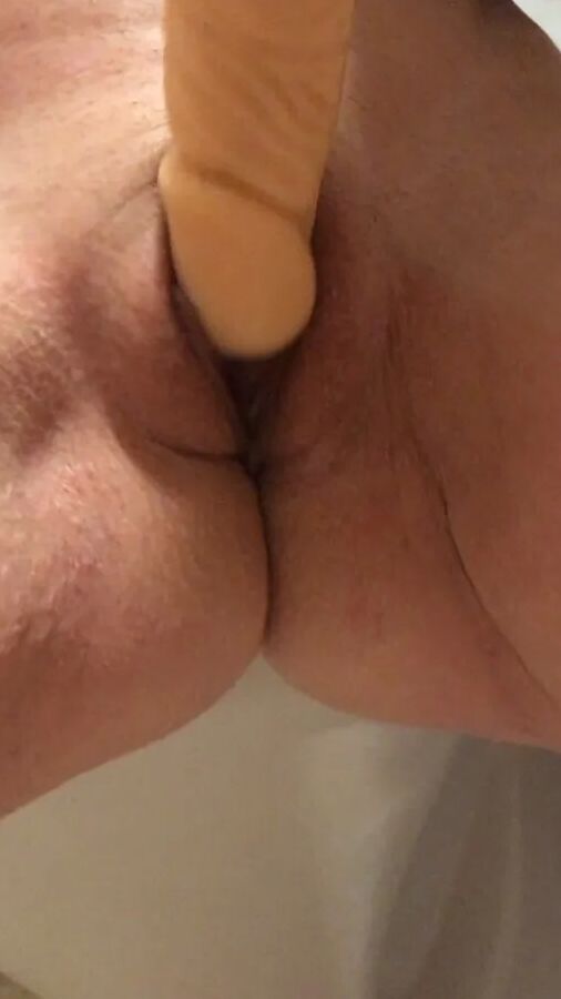 Smilis Playing around a bit with his new dildo