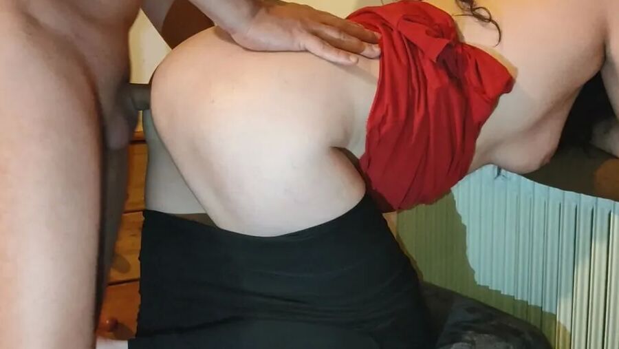 MILF Big Booty Anal Creampie