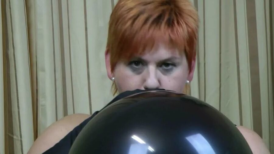 Big black balloon