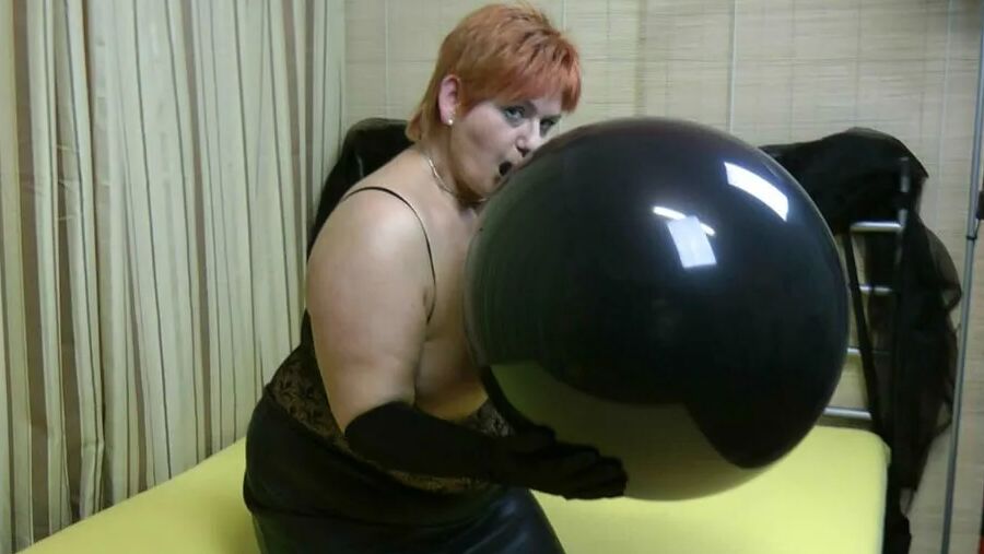 Big black balloon