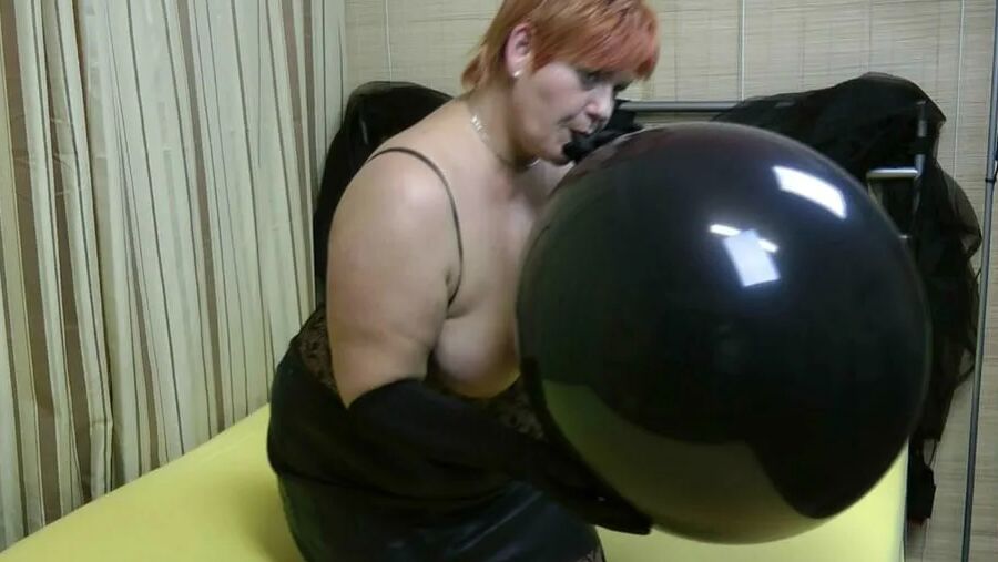 Big black balloon