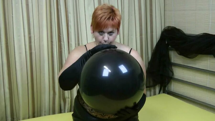 Big black balloon