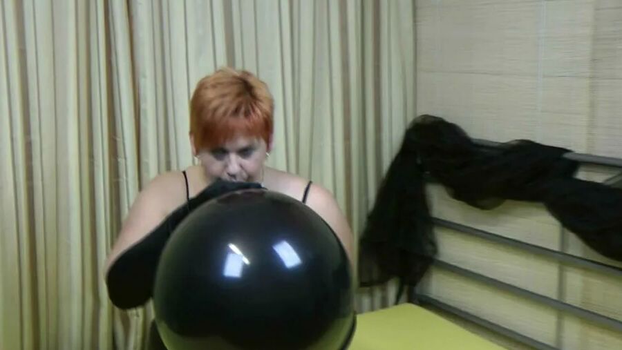 Big black balloon