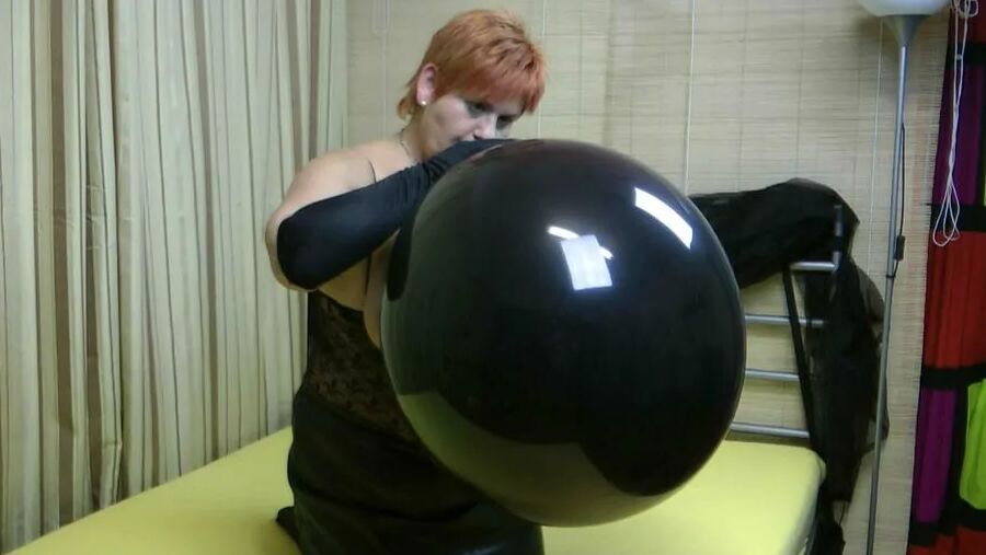 Big black balloon
