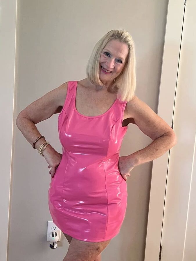 Danielle Dubonnet MILF Pink Dress