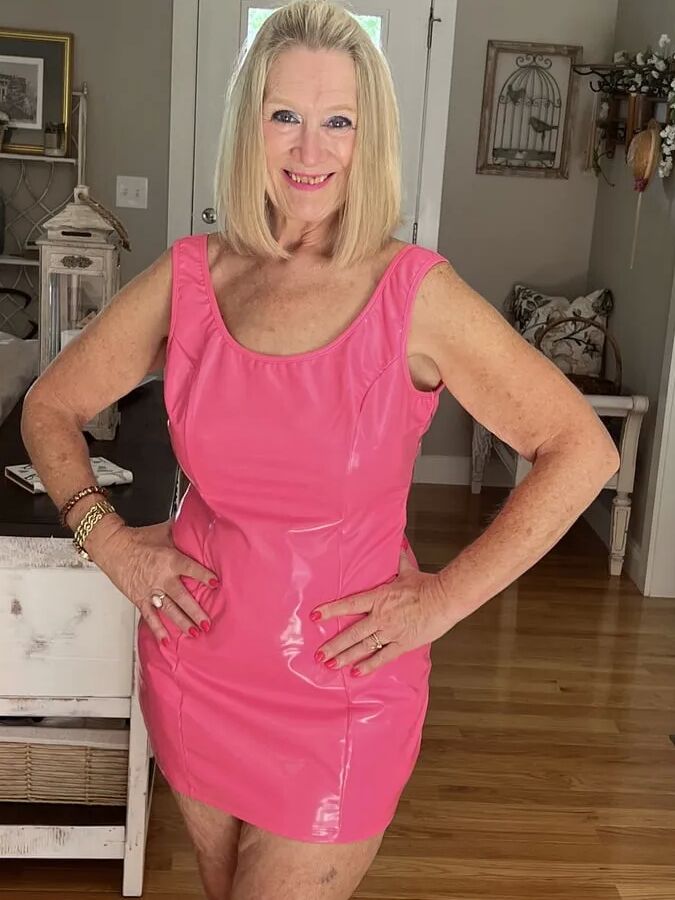 Danielle Dubonnet MILF Pink Dress