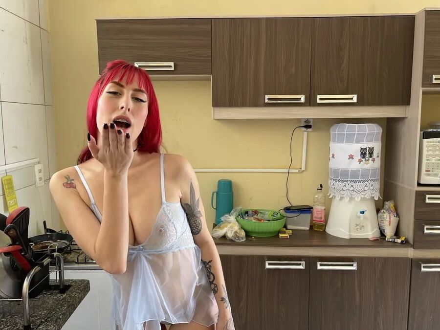 Sex in the kitchen