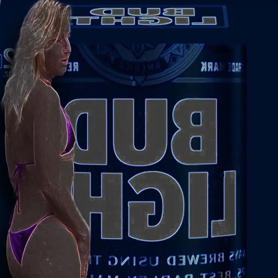 Blonde milf in swim wear